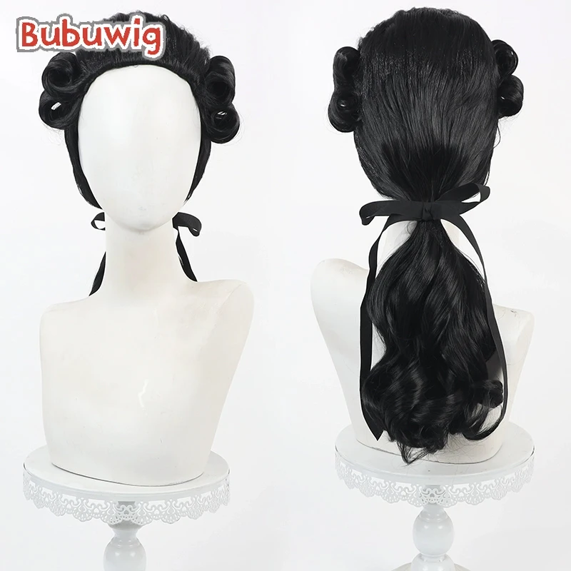Bubuwig Synthetic Hair European Performance Headgear Judge Lawyer Cosplay Wigs Halloween 60cm Long Wavy Black Wig Heat Resistant
Bubuwig Synthetic Hair European Performance Headgear Judge Lawyer Cosplay Wigs Halloween 60cm Long Wavy Black Wig Heat Resistant
