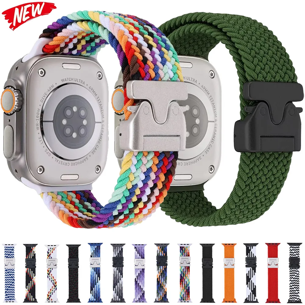 Нейлоновый ремешок с парашютом для Apple Watch Band 10 46 мм 42 мм Ultra 2 49 мм Плетеный браслет iWatch Series 9 8 7 6 5 4 SE 45 41 44 40 мм
Нейлоновый ремешок с парашютом для Apple Watch Band 10 46 мм 42 мм Ultra 2 49 мм Плетеный браслет iWatch Series 9 8 7 6 5 4 SE 45 41 44 40 мм