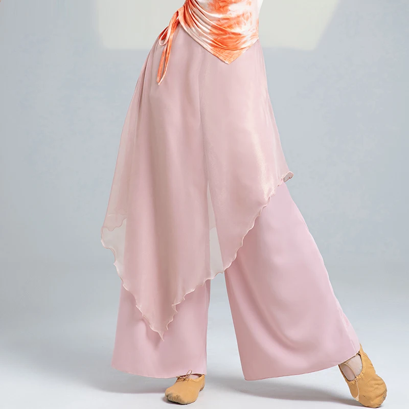 New Modern Dance Costumes Classical Dance Practice Pants Chinese Folk Dance Training Trousers Oriental Fairy Clothing DQL7164
New Modern Dance Costumes Classical Dance Practice Pants Chinese Folk Dance Training Trousers Oriental Fairy Clothing DQL7164