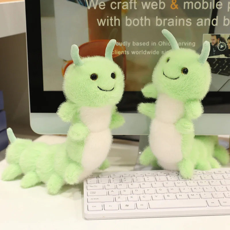 30/40cm New Simulation Green Caterpillar Doll Stuffed Plush Toy Cartoon Anime Cute Pillow Children's Birthday Gift Fun Doll
30/40cm New Simulation Green Caterpillar Doll Stuffed Plush Toy Cartoon Anime Cute Pillow Children's Birthday Gift Fun Doll