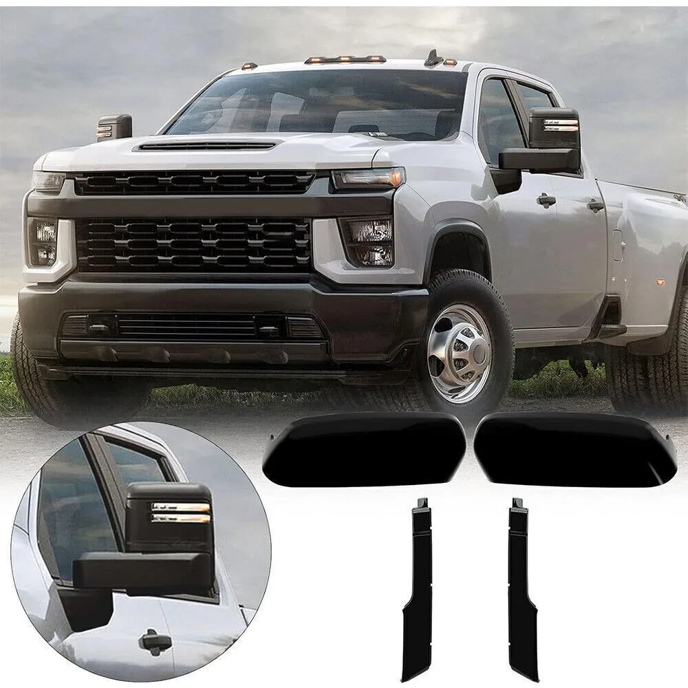 Top&Side Mirror Cover Caps For Chevy Silverado GMC Sierra HD 2500/3500 NEW
Top&Side Mirror Cover Caps For Chevy Silverado GMC Sierra HD 2500/3500 NEW