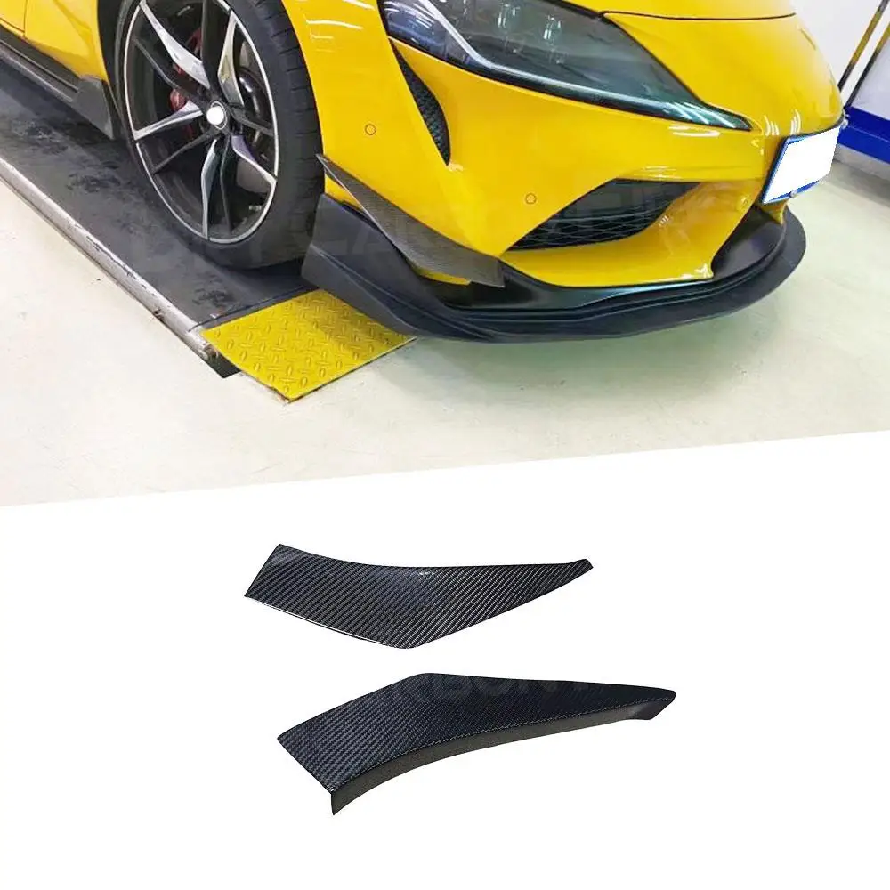 Carbon Fiber Front Bumper Fins Anards Splitters For Toyota Supra 2019 2020 + Front Bumper Trim Canards
Carbon Fiber Front Bumper Fins Anards Splitters For Toyota Supra 2019 2020 + Front Bumper Trim Canards
