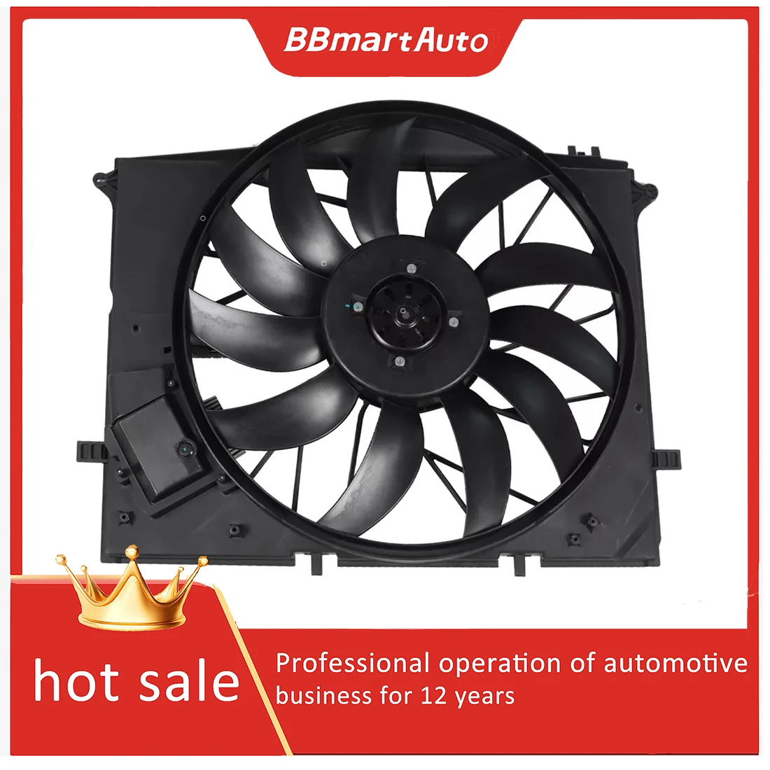2205000193 Radiator Cooling Fan Assembly For Mercedes-Benz S-Class S280 S320 CL500 CL55 AMGSL-Class W220 W215 R230 BBmartAuto
2205000193 Radiator Cooling Fan Assembly For Mercedes-Benz S-Class S280 S320 CL500 CL55 AMGSL-Class W220 W215 R230 BBmartAuto
