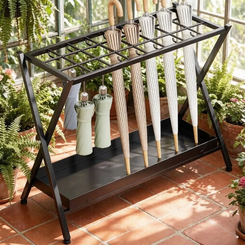 Entryway Umbrella Organizer Stand Wet Umbrella Drying Shelf Home Office Hotel Lobby Storage Rack
Entryway Umbrella Organizer Stand Wet Umbrella Drying Shelf Home Office Hotel Lobby Storage Rack
