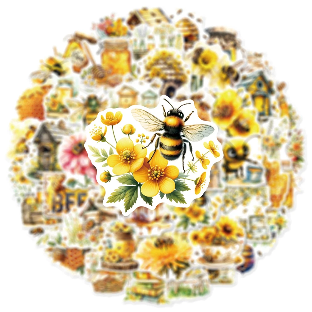 10/30/50PCS Kawaii Bee Honey Honeypot Cartoon Stickers Decals Stickers Decals Graffiti Phone Laptop Cute Animal Sticker for Kids
10/30/50PCS Kawaii Bee Honey Honeypot Cartoon Stickers Decals Stickers Decals Graffiti Phone Laptop Cute Animal Sticker for Kids