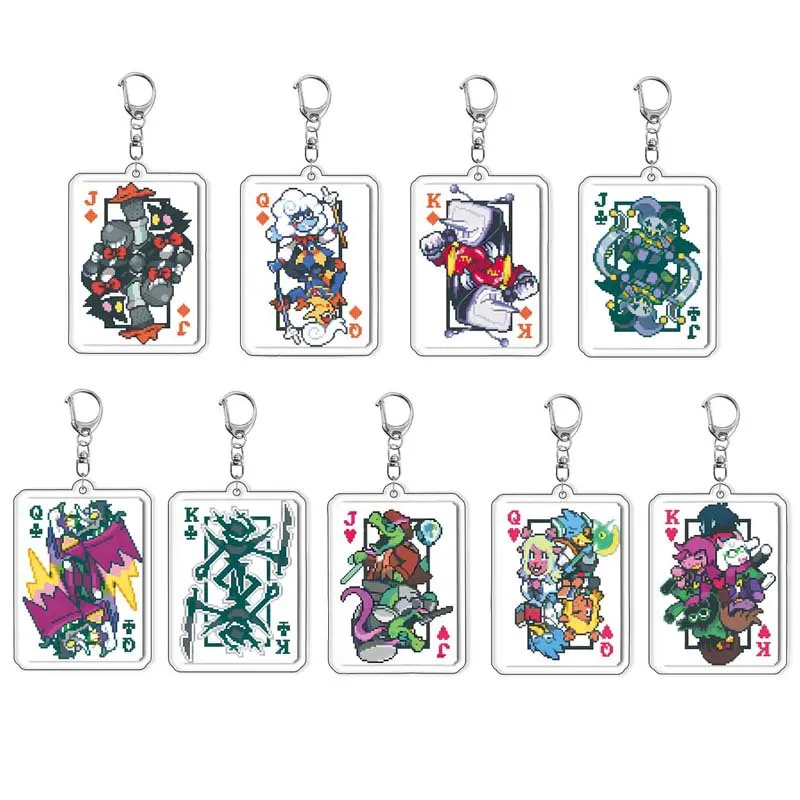Deltarune Card Style Game Related Products Cultural Creativity Gift Bag Charms Souvenir Acrylic Keychain Jewelry Fans Key Chain
Deltarune Card Style Game Related Products Cultural Creativity Gift Bag Charms Souvenir Acrylic Keychain Jewelry Fans Key Chain