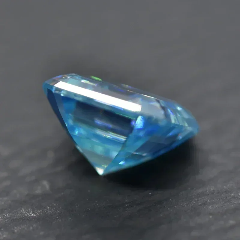 NEW Moissanite Stone Asscher Cut Aquamarine Color Charms Gemstone DIY Advanced Jewelry Rings Earrings Making With Certificate
NEW Moissanite Stone Asscher Cut Aquamarine Color Charms Gemstone DIY Advanced Jewelry Rings Earrings Making With Certificate