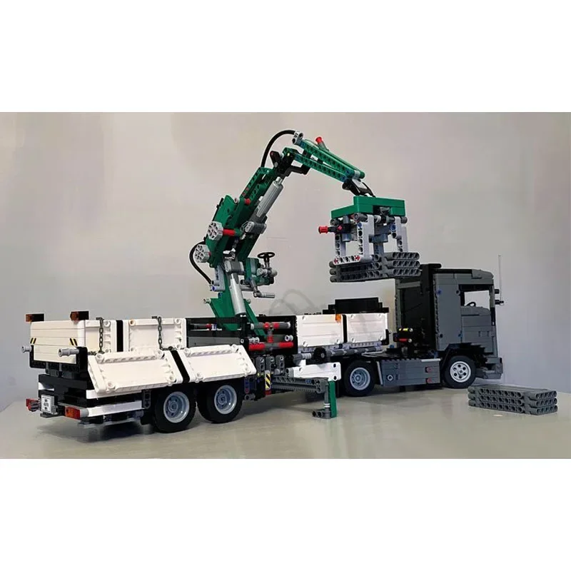 MOC-97635 Kania G370 with Grab Crane Trailer Splicing Assembly Building Block Model2368parts Building Block Kids Birthdaytoygift
MOC-97635 Kania G370 with Grab Crane Trailer Splicing Assembly Building Block Model2368parts Building Block Kids Birthdaytoygift