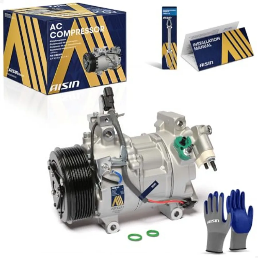AFTERMARKET ACCH-00427 Air Conditioner AC Compressor for Honda HR-V 2023-2024 2.0L - Aluminum, Black, 7-Pulley Groove with Clut
AFTERMARKET ACCH-00427 Air Conditioner AC Compressor for Honda HR-V 2023-2024 2.0L - Aluminum, Black, 7-Pulley Groove with Clut