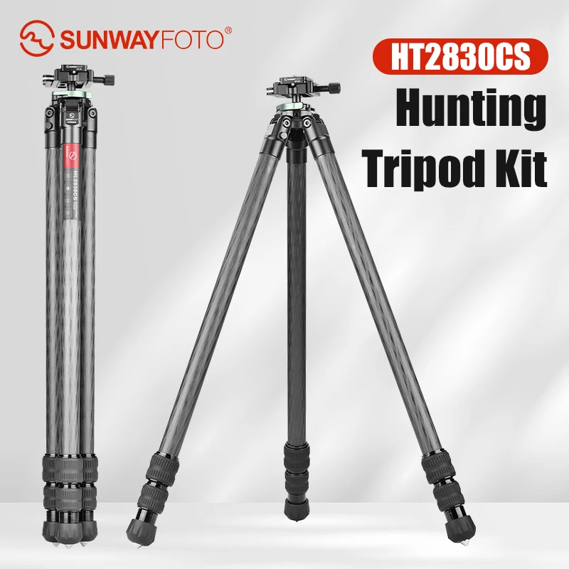 Sunwayfoto HT2830CS Carbon Fiber Tripod with 30mm Ball Head,3-Sections,Load 44.1lb(20kg)
Sunwayfoto HT2830CS Carbon Fiber Tripod with 30mm Ball Head,3-Sections,Load 44.1lb(20kg)