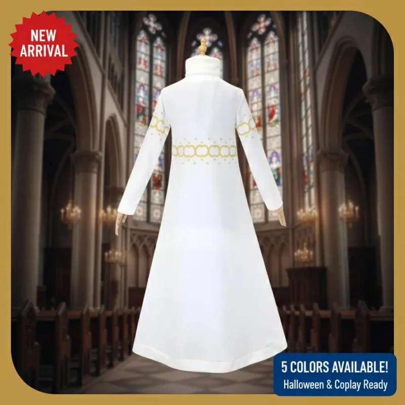 ☣2026 Men's 5-Color Long Cape Medieval Church Clergy Cloak ★ Halloween Costume Unisex☣~!
☣2026 Men's 5-Color Long Cape Medieval Church Clergy Cloak ★ Halloween Costume Unisex☣~!