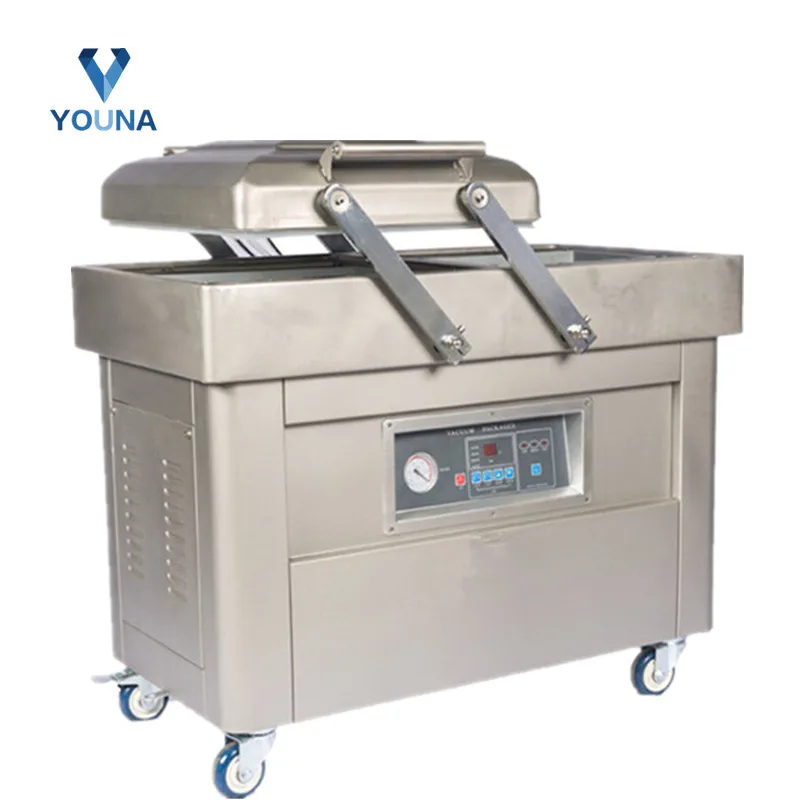 Semi Automatic 1/2 Chamber Industrial Vacuum Sealer Machine for Small Business
Semi Automatic 1/2 Chamber Industrial Vacuum Sealer Machine for Small Business