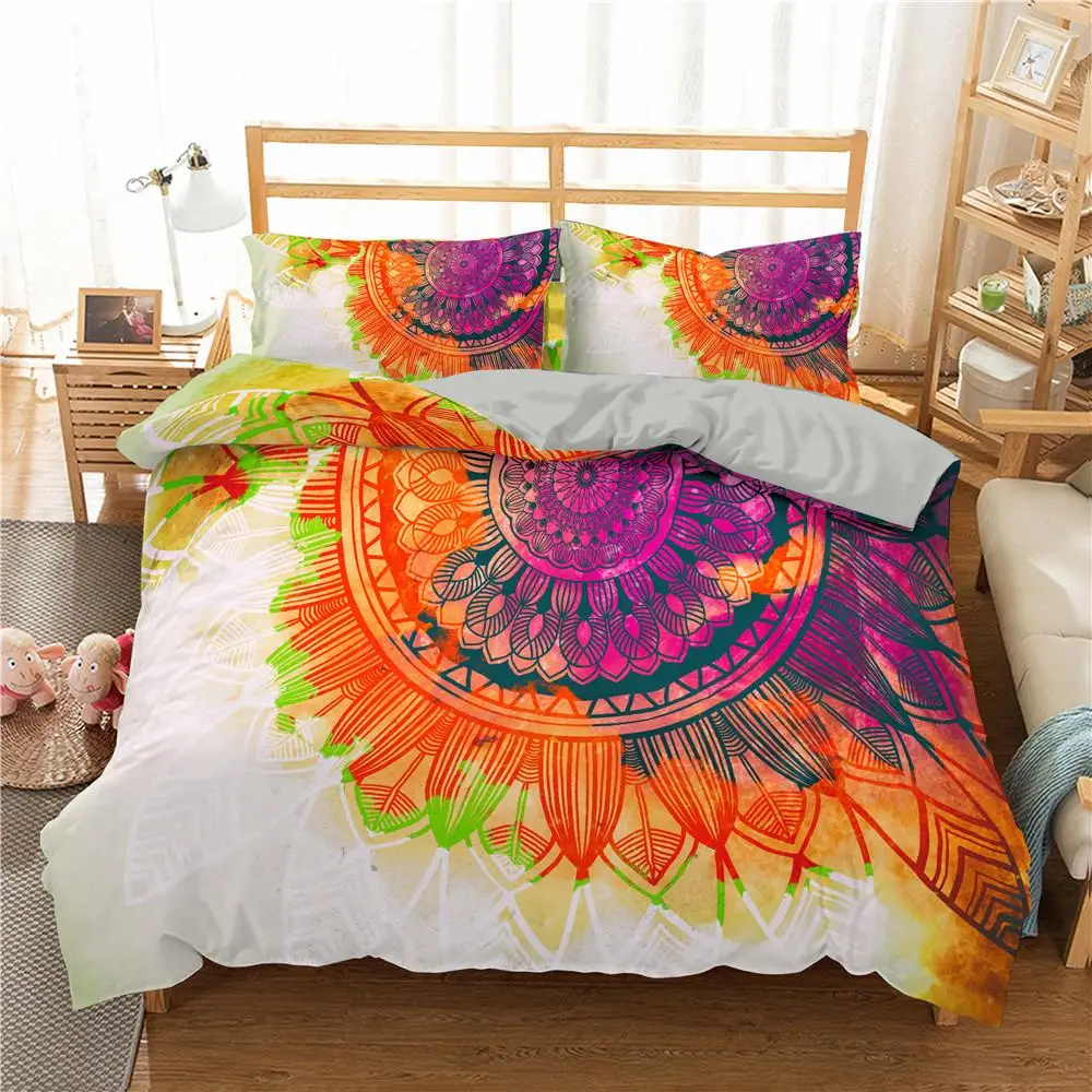 Gradient Mandala Culture 3D Print Bedding Set Cozy Soft Duvet Cover Set King Queen Twin Size Birthday Gift Bedroom Decoration
Gradient Mandala Culture 3D Print Bedding Set Cozy Soft Duvet Cover Set King Queen Twin Size Birthday Gift Bedroom Decoration