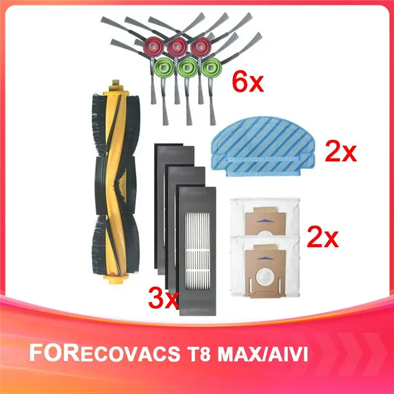 BMBY-For ECOVACS T8 MAX/AIVI Robot Vacuum Cleaner Accessories Replacement Supplies A
BMBY-For ECOVACS T8 MAX/AIVI Robot Vacuum Cleaner Accessories Replacement Supplies A