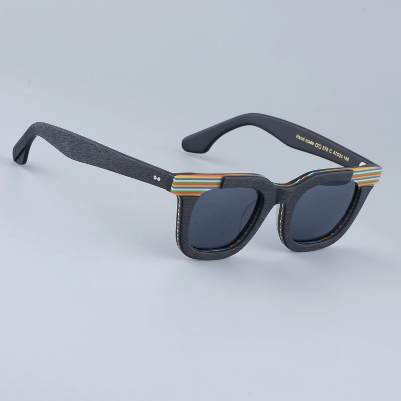 Thick Heavy Acetate Square Sunglasses Uv400 Handmade Multicolor Japan Style Gradient Men and Ladies Eyeglasses with Case
Thick Heavy Acetate Square Sunglasses Uv400 Handmade Multicolor Japan Style Gradient Men and Ladies Eyeglasses with Case