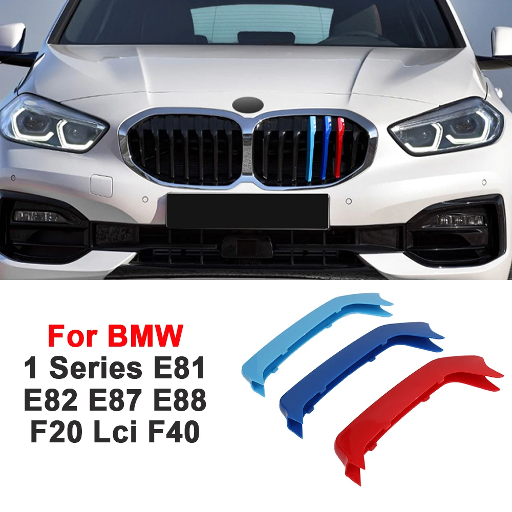 3pcs Front Grille Trim Strip For BMW 1 Series F20 8rods 2012-2014 9Rods 2015-2019 11rods F40 2020-2023 E81 E82 E87 E88 2004-2011
3pcs Front Grille Trim Strip For BMW 1 Series F20 8rods 2012-2014 9Rods 2015-2019 11rods F40 2020-2023 E81 E82 E87 E88 2004-2011