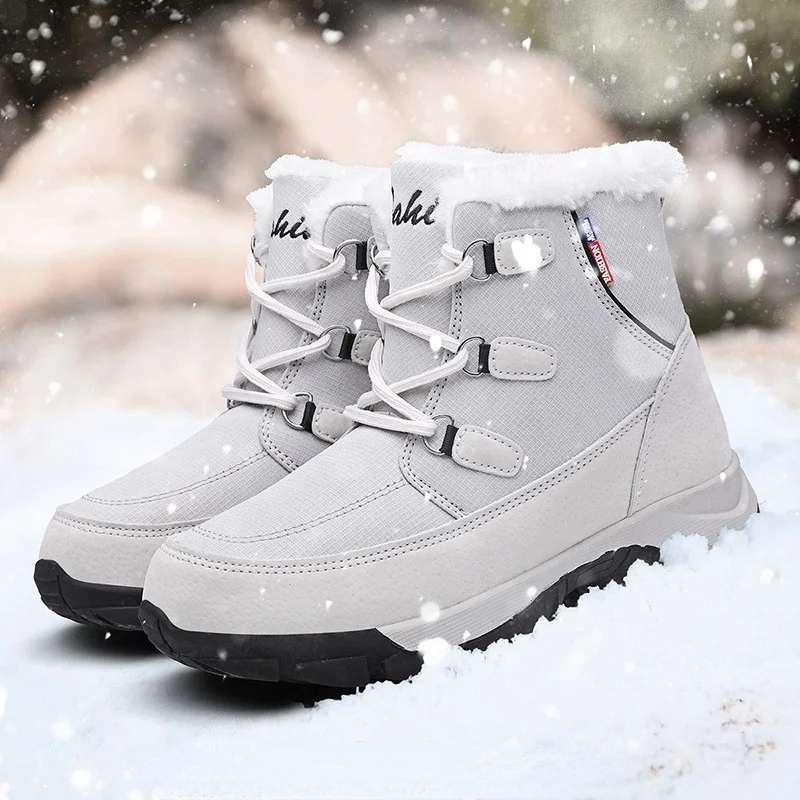 Winter Boots Women Snow Boots Nice Pop Fashion Plush Warm Lace Up Cotton Shoe Non-slip Snow Ankle boots Plus Size 42 Women Shoes
Winter Boots Women Snow Boots Nice Pop Fashion Plush Warm Lace Up Cotton Shoe Non-slip Snow Ankle boots Plus Size 42 Women Shoes
