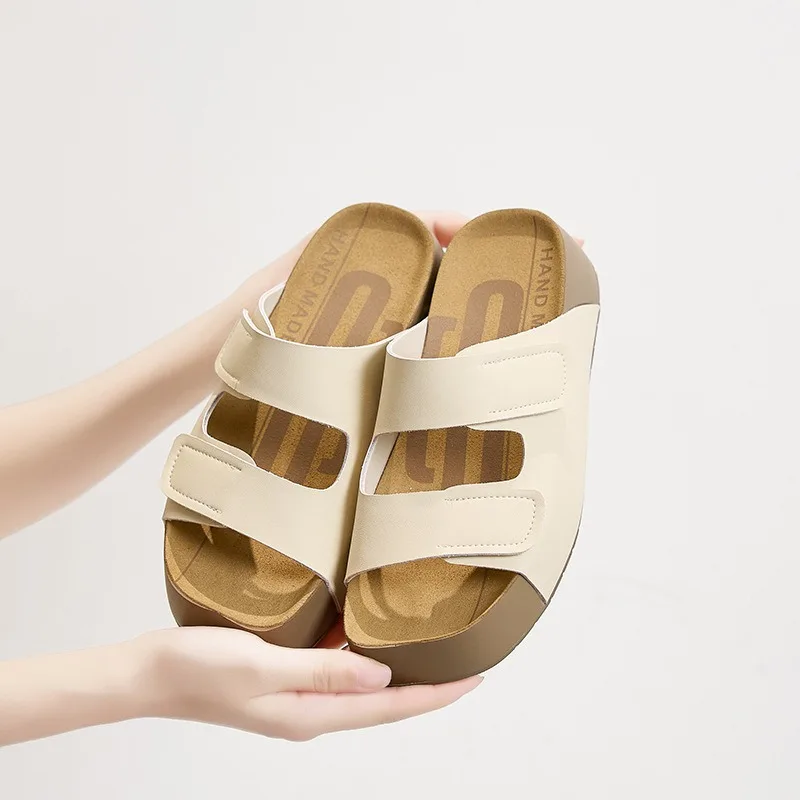 Women Shoes Classic Luxury Genuine Leather Platform Slippers for Woman Comfort Vacation Casual Shoe Designer Shoes Zapatos Mujer
Women Shoes Classic Luxury Genuine Leather Platform Slippers for Woman Comfort Vacation Casual Shoe Designer Shoes Zapatos Mujer
