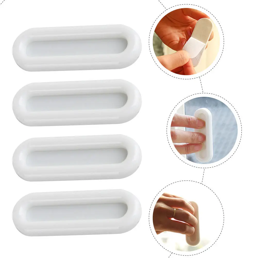 12Pcs Self-Adhesive Door Window Pull Handles Plastic Cabinet Knobs for Sliding Doors Drawers Furniture No
12Pcs Self-Adhesive Door Window Pull Handles Plastic Cabinet Knobs for Sliding Doors Drawers Furniture No