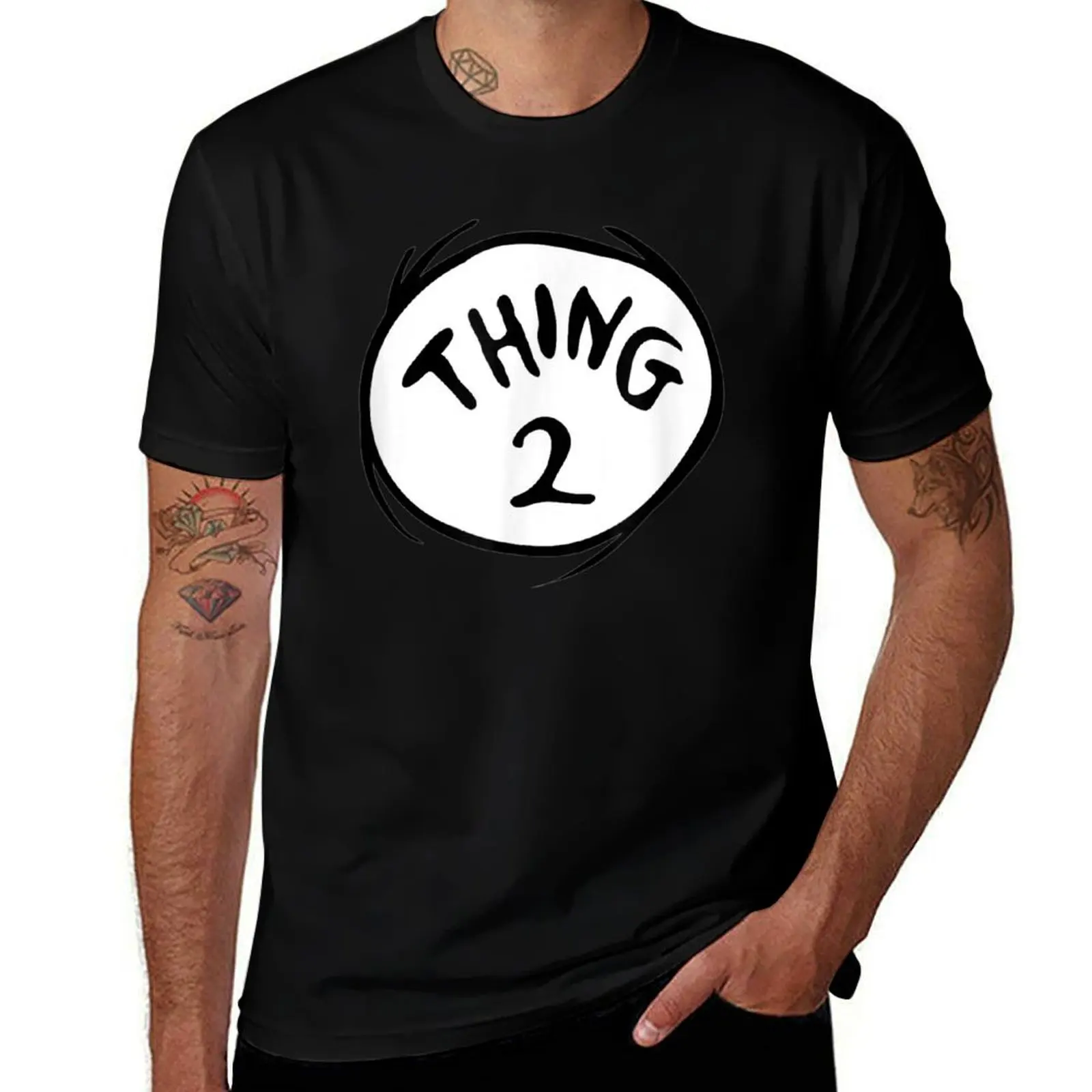 Dr. Seuss Thing 2 Emblem RED T-Shirt man graphic t shirt man t shirts for men casual
Dr. Seuss Thing 2 Emblem RED T-Shirt man graphic t shirt man t shirts for men casual
