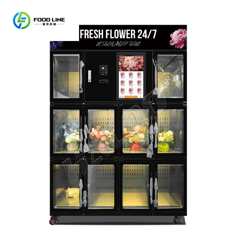 Customized Smart Locker Flower Vending Machine Customize Design Automatic Fresh Flower Supplier Display System Package
Customized Smart Locker Flower Vending Machine Customize Design Automatic Fresh Flower Supplier Display System Package