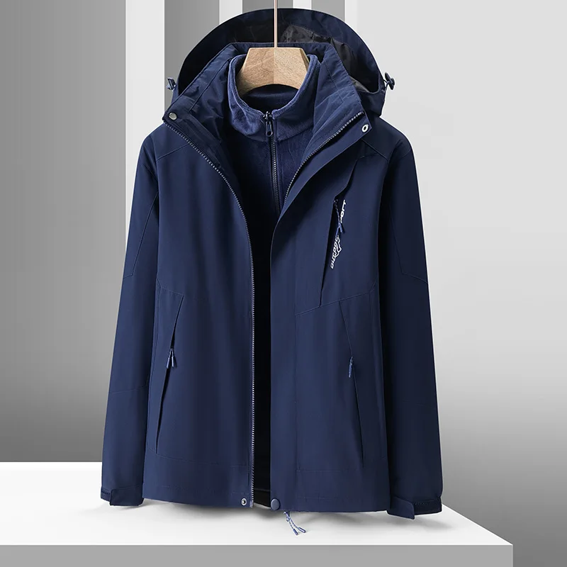 Men Woman 3-in-1 Detachable Hood Hiking Jacket Waterproof Windproof Outdoor Camping Coat Men Outdoor Snow Jackets
Men Woman 3-in-1 Detachable Hood Hiking Jacket Waterproof Windproof Outdoor Camping Coat Men Outdoor Snow Jackets