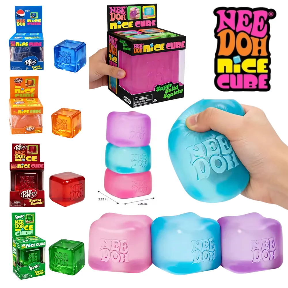 Nee doh Nice Cube Sensory Stress Reliever Fidget Tool for Anxiety & Focus Desk Sensory Cube for Adults & Kids
Nee doh Nice Cube Sensory Stress Reliever Fidget Tool for Anxiety & Focus Desk Sensory Cube for Adults & Kids