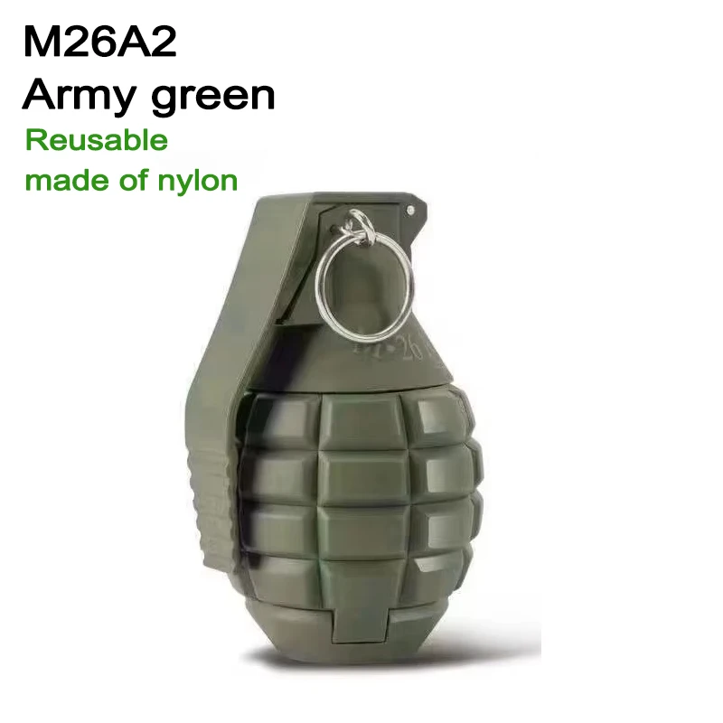 K20-Nylon Impact Resistant Reusable Grenade Model Multi Styles Outdoor Shooting Game Toy Prop
K20-Nylon Impact Resistant Reusable Grenade Model Multi Styles Outdoor Shooting Game Toy Prop