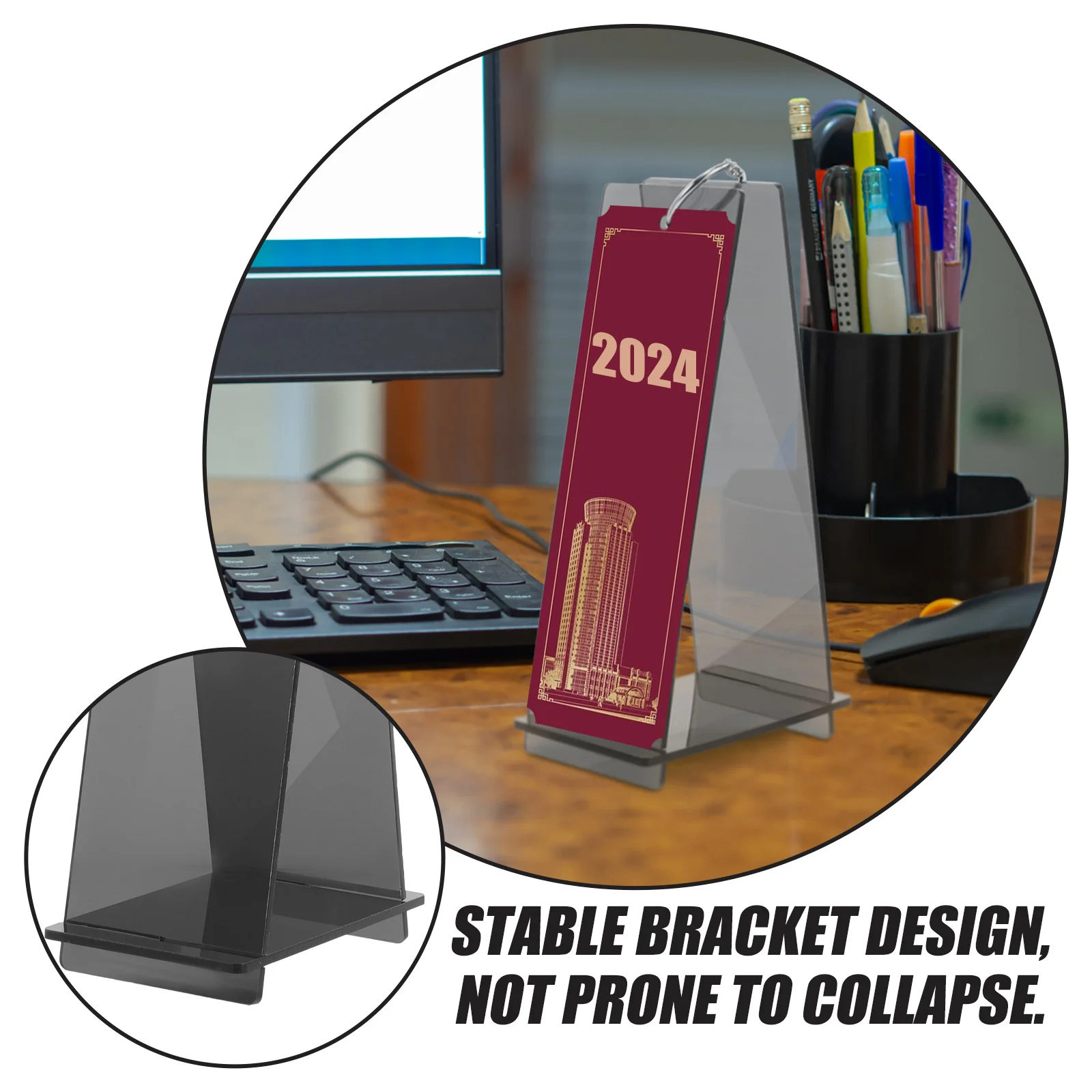 Dragon Year Desktop Calendar Stand Lightweight Tabletop Holder For Home Office School Acrylic Calendar Rack Display Bracket
Dragon Year Desktop Calendar Stand Lightweight Tabletop Holder For Home Office School Acrylic Calendar Rack Display Bracket