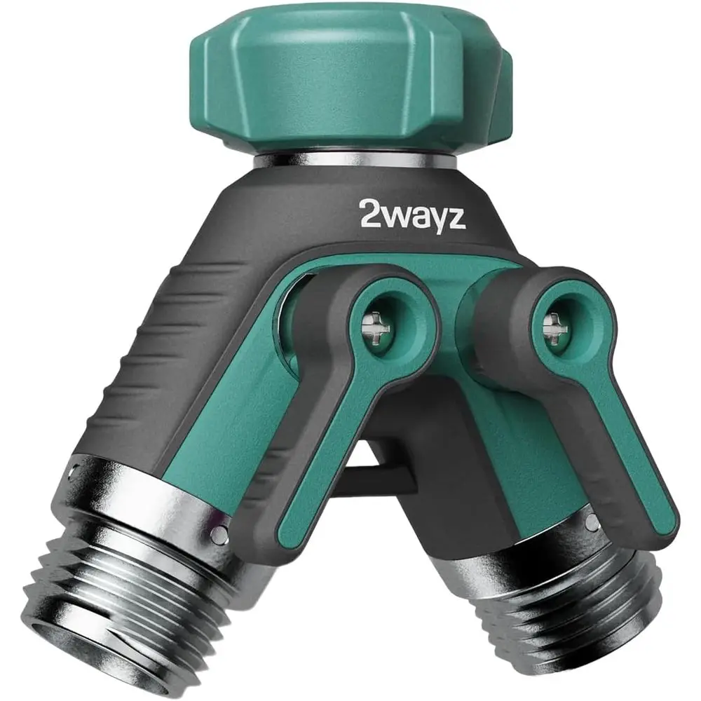 Dual Outlet Water Hose Splitter - Heavy-Duty Brass Y Connector, 360° Rotation, Easy Installation, Leak-Proof Design with Spigot
Dual Outlet Water Hose Splitter - Heavy-Duty Brass Y Connector, 360° Rotation, Easy Installation, Leak-Proof Design with Spigot