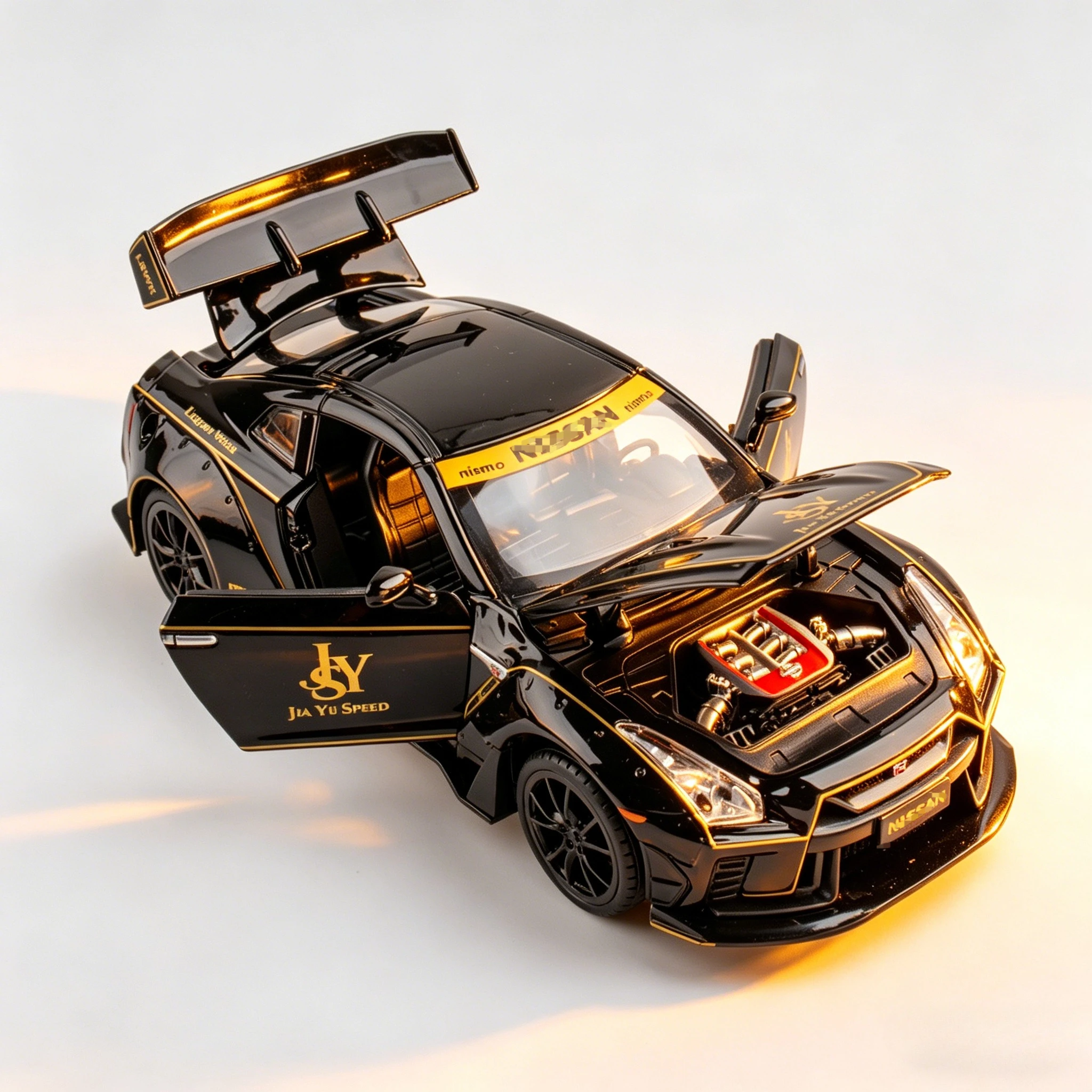 1:24 Skyline GTR Alloy Sports Model Car Metal Diecast Vehicle Boy High Simulation Miniature Holiday Present Home Gifts
1:24 Skyline GTR Alloy Sports Model Car Metal Diecast Vehicle Boy High Simulation Miniature Holiday Present Home Gifts