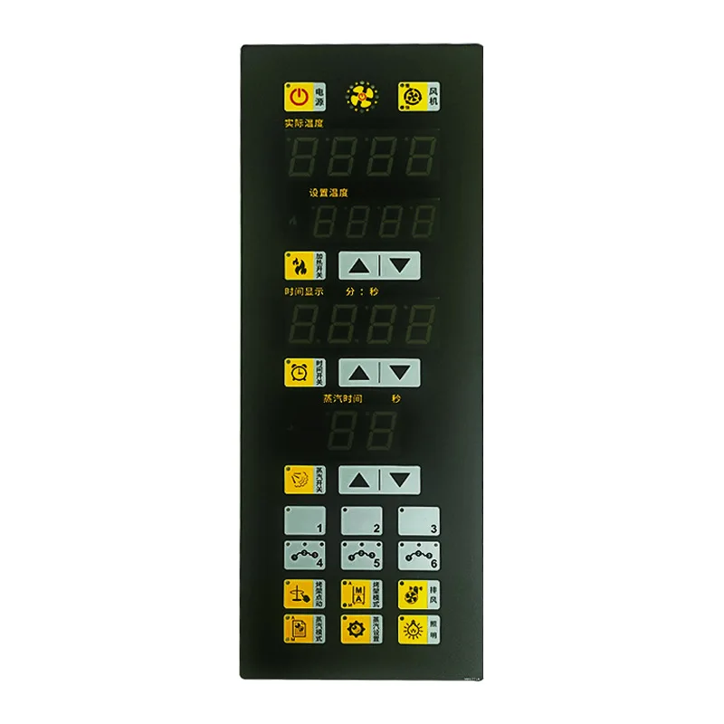 Hot Sales Rotary Oven Button Control Panel Temperature Controller Thermostat for Commercial Bread Cake Oven Bakery Oven
Hot Sales Rotary Oven Button Control Panel Temperature Controller Thermostat for Commercial Bread Cake Oven Bakery Oven