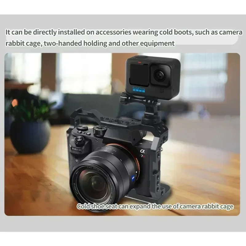 360 Swivel Cold Shoe Base Tripod Adapter Mount for GoPro 11 Action For DJI Osmo Action 4 Cameras Cage Monitor LED Bracket
360 Swivel Cold Shoe Base Tripod Adapter Mount for GoPro 11 Action For DJI Osmo Action 4 Cameras Cage Monitor LED Bracket