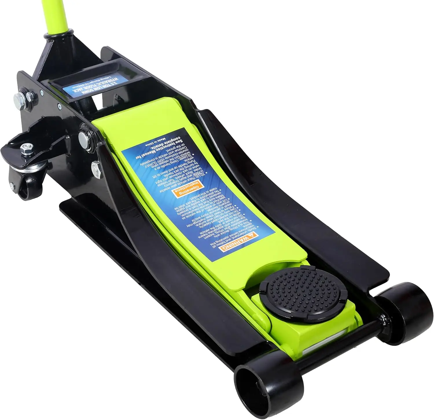 Floor Jack, 3.5 Ton Low Profile Floor Jack, Heavy-Duty Steel Racing Floor Car Jack with Dual Piston Quick Lift Pump, Truck Hydra
Floor Jack, 3.5 Ton Low Profile Floor Jack, Heavy-Duty Steel Racing Floor Car Jack with Dual Piston Quick Lift Pump, Truck Hydra