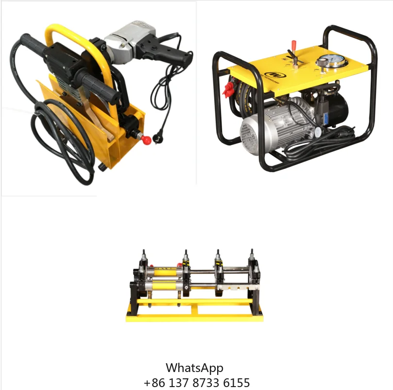 CE Certification 40-160mm WD160HA Hydraulic Butt Fusion Welding Machine Automatic 3.35kw Pipe Welding Machine Fitting PE,PP,PPR
CE Certification 40-160mm WD160HA Hydraulic Butt Fusion Welding Machine Automatic 3.35kw Pipe Welding Machine Fitting PE,PP,PPR