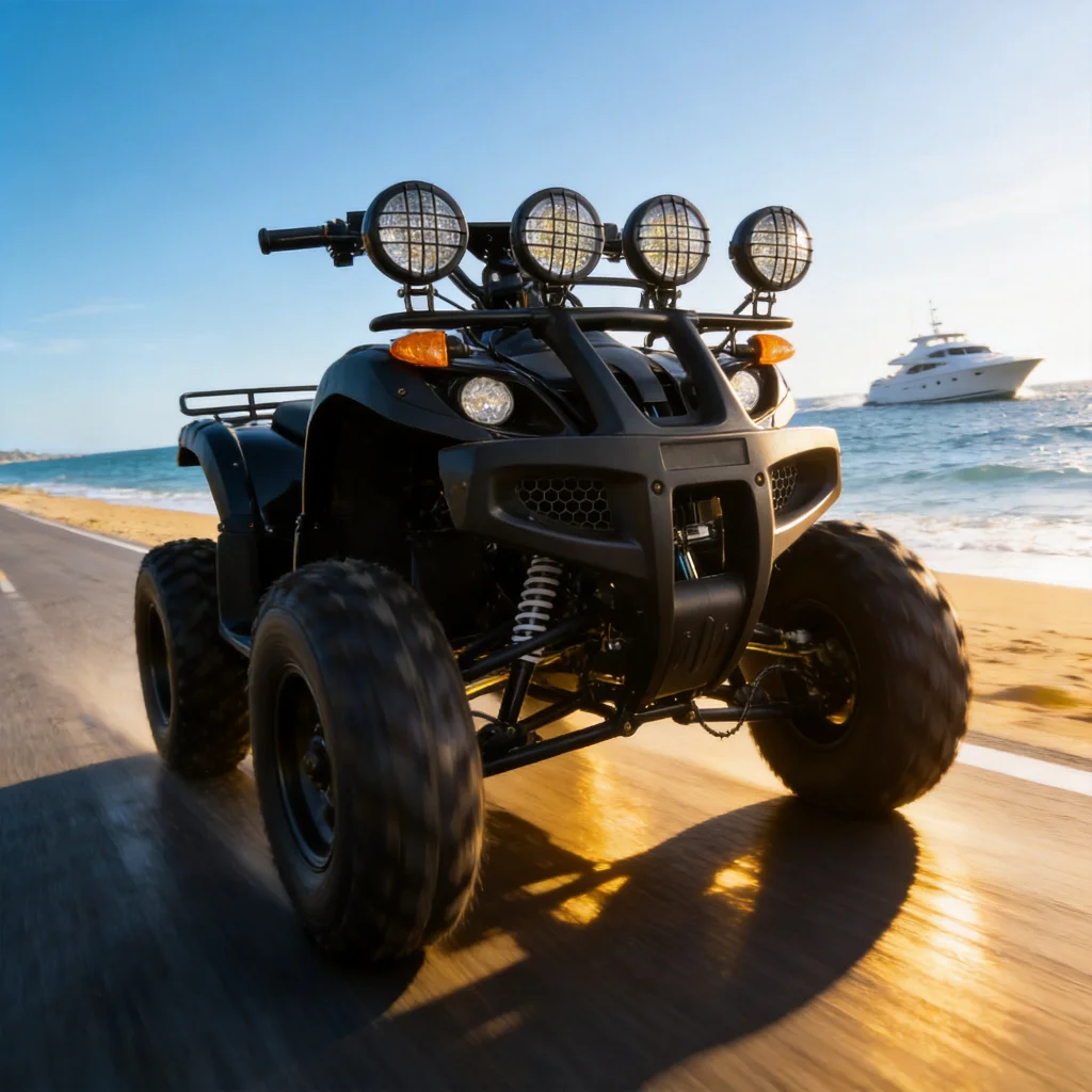.CE Certified Automatic Electric ATV with Chain Drive-1500W Power Disc Brakes for Adventure Seekers
.CE Certified Automatic Electric ATV with Chain Drive-1500W Power Disc Brakes for Adventure Seekers