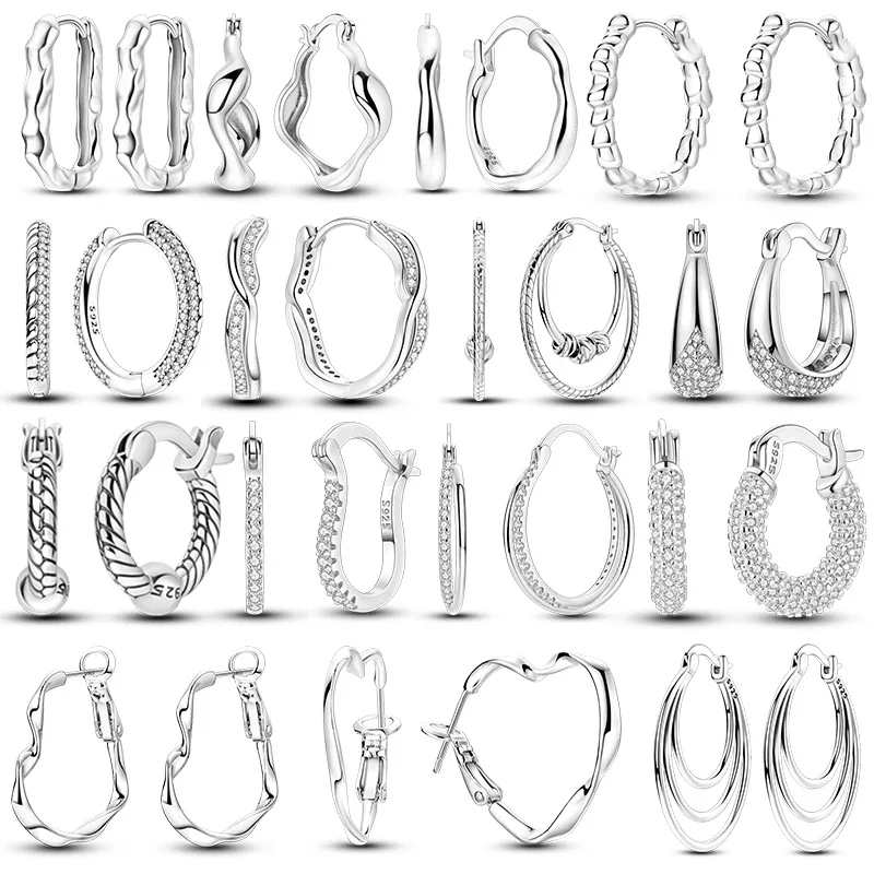 925 Sterling Silver Infinity Woven Love Round Metal Earrings Retro Pattern Zircon Earrings for Women Wedding Fine Jewelry Gifts
925 Sterling Silver Infinity Woven Love Round Metal Earrings Retro Pattern Zircon Earrings for Women Wedding Fine Jewelry Gifts