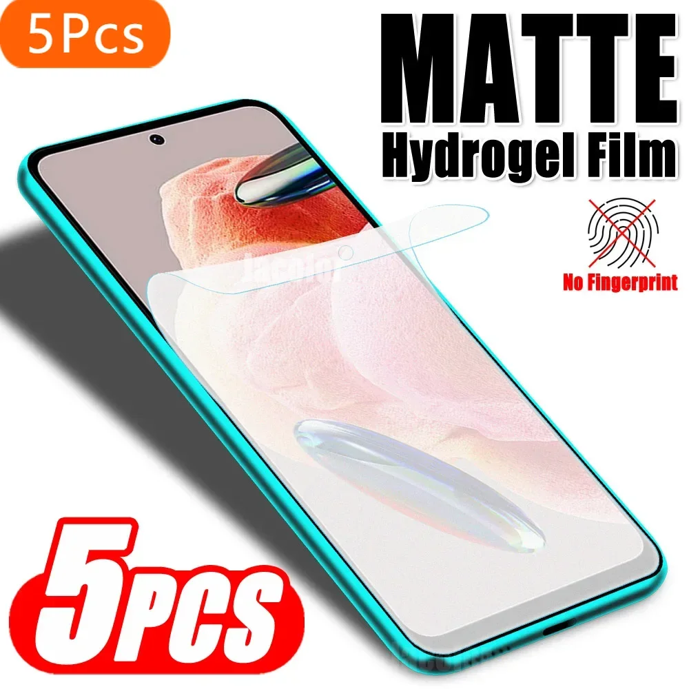 5PCS Matte Screen Protective film For Xiaomi Redmi Note 12 Pro+ Turbo 11 Pro Plus 11s 5G 11R 11E Anti-Fingerprint Hydrogel Film
5PCS Matte Screen Protective film For Xiaomi Redmi Note 12 Pro+ Turbo 11 Pro Plus 11s 5G 11R 11E Anti-Fingerprint Hydrogel Film