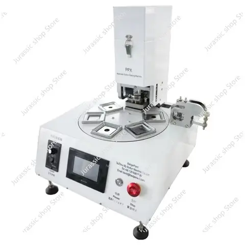 PPX Pneumatic Machine  for 50*50mm (2*2inch) Fridge Magnet/pin Badge Making Semi-automatic