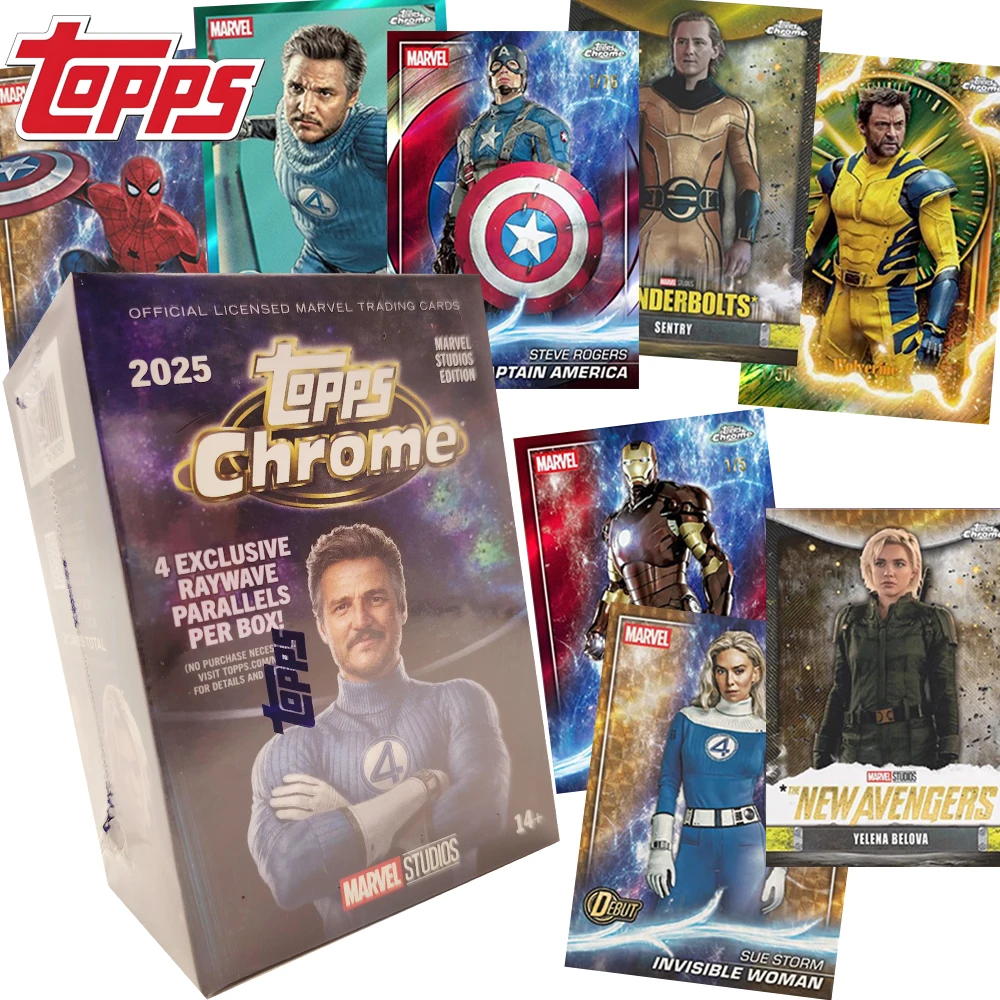 Official 2025 Topps Chrome Value Movie Collection Cards Cool Handsome Personality Exclusive Peripheral Character Cards Fine Gift
Official 2025 Topps Chrome Value Movie Collection Cards Cool Handsome Personality Exclusive Peripheral Character Cards Fine Gift
