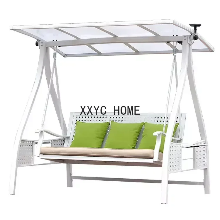 Outdoor solar swing courtyard aluminum hanging basket balcony garden rocking chair villa outdoor three-person swing
Outdoor solar swing courtyard aluminum hanging basket balcony garden rocking chair villa outdoor three-person swing
