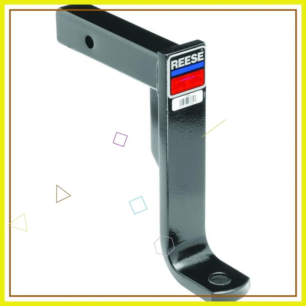 Heavy-Duty Trailer Hitch Ball Mount, 2-Inch Square Receiver, 11-Inch Drop, 9.75-Inch Rise, 5000 lbs Capacity, Black
Heavy-Duty Trailer Hitch Ball Mount, 2-Inch Square Receiver, 11-Inch Drop, 9.75-Inch Rise, 5000 lbs Capacity, Black