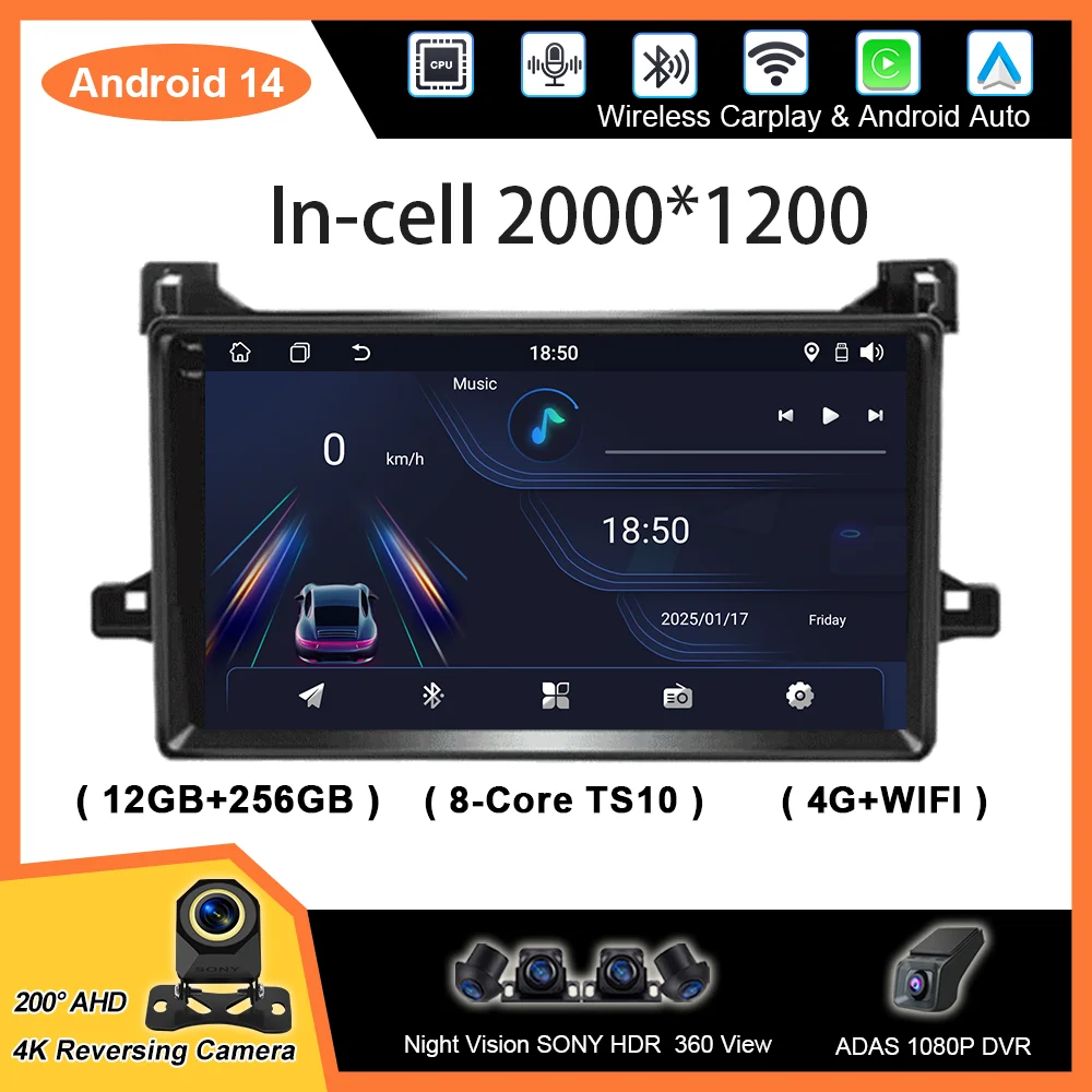 Carplay Android Auto Car Radio For Toyota Prius XW50 2015-2020 Multimidia Video Player QLED Touch Screen 2din Stereo Head Unit
Carplay Android Auto Car Radio For Toyota Prius XW50 2015-2020 Multimidia Video Player QLED Touch Screen 2din Stereo Head Unit