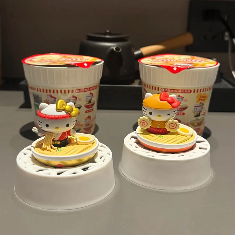 Hello Kitty Ramen Shop Series Bobble Cute Bean Blind Box Mini Figure Desktop Ornament Trendy Play Toy Surprise Gifts for Girls
Hello Kitty Ramen Shop Series Bobble Cute Bean Blind Box Mini Figure Desktop Ornament Trendy Play Toy Surprise Gifts for Girls