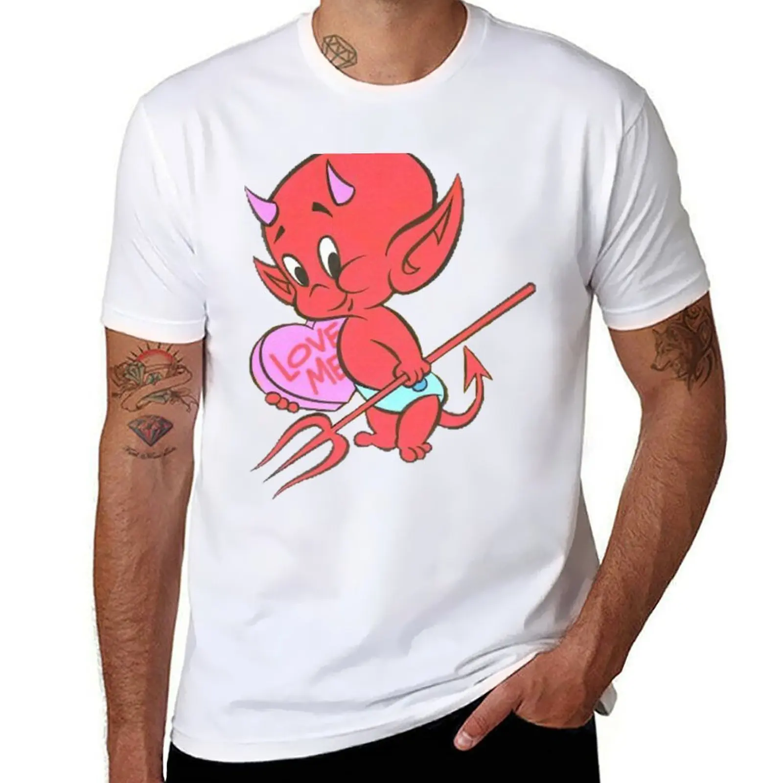 Hot Stuff Baby Devil Sticker T-Shirt man t shirt cotton man graphic t shirt T-Shirt
Hot Stuff Baby Devil Sticker T-Shirt man t shirt cotton man graphic t shirt T-Shirt