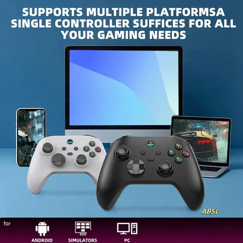 G6 Bluetooth Game Controller For IOS/Android Gamepad For PC Hall Rocker Six-Axis Dual Vibration Joystick For Switch
G6 Bluetooth Game Controller For IOS/Android Gamepad For PC Hall Rocker Six-Axis Dual Vibration Joystick For Switch