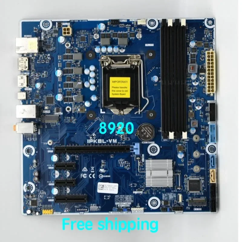 Suitable For Dell XPS 8920 Desktop Motherboard IPKBL-VM CN-0VHXCD 0VHXCD Z170 LGA1151 Mainboard 100% tested fully work
Suitable For Dell XPS 8920 Desktop Motherboard IPKBL-VM CN-0VHXCD 0VHXCD Z170 LGA1151 Mainboard 100% tested fully work