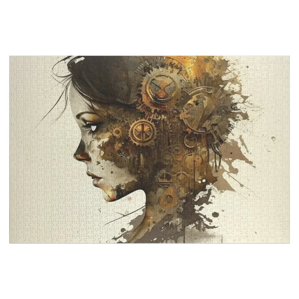 Steampunk Portraits, Silhouettes of the Machine #32 Jigsaw Puzzle Custom Child Gift Custom Wooden Name Puzzle
Steampunk Portraits, Silhouettes of the Machine #32 Jigsaw Puzzle Custom Child Gift Custom Wooden Name Puzzle