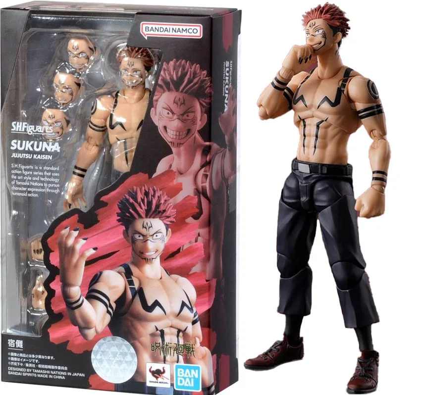 Bandai S.H. Фигуртс сукуна шф манга ююютсу кайсен экшн-фигурка коллекционная игрушка подарок
Bandai S.H. Фигуртс сукуна шф манга ююютсу кайсен экшн-фигурка коллекционная игрушка подарок
