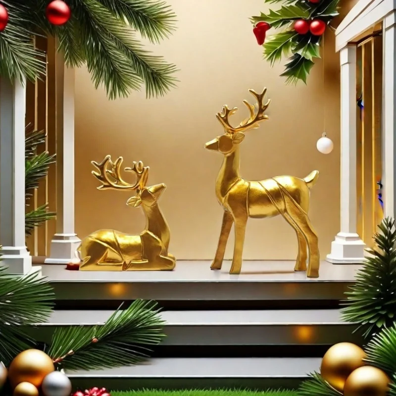 Creative home decorations, reindeer ornaments, home living room decorations, Christmas gift ornaments
Creative home decorations, reindeer ornaments, home living room decorations, Christmas gift ornaments
